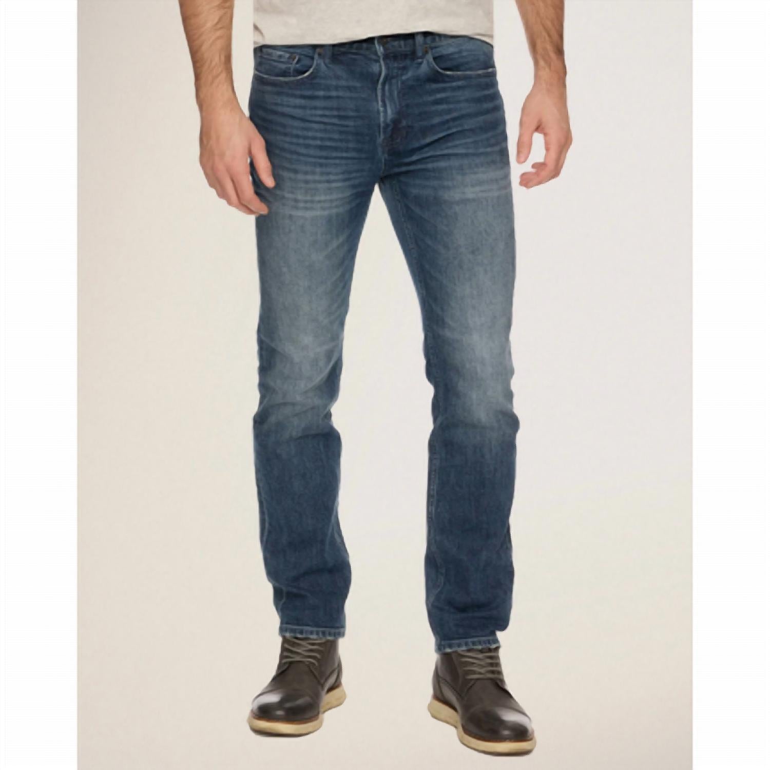 Flags & Anthem - Stillwater Stretch Denim Straight Leg Jean