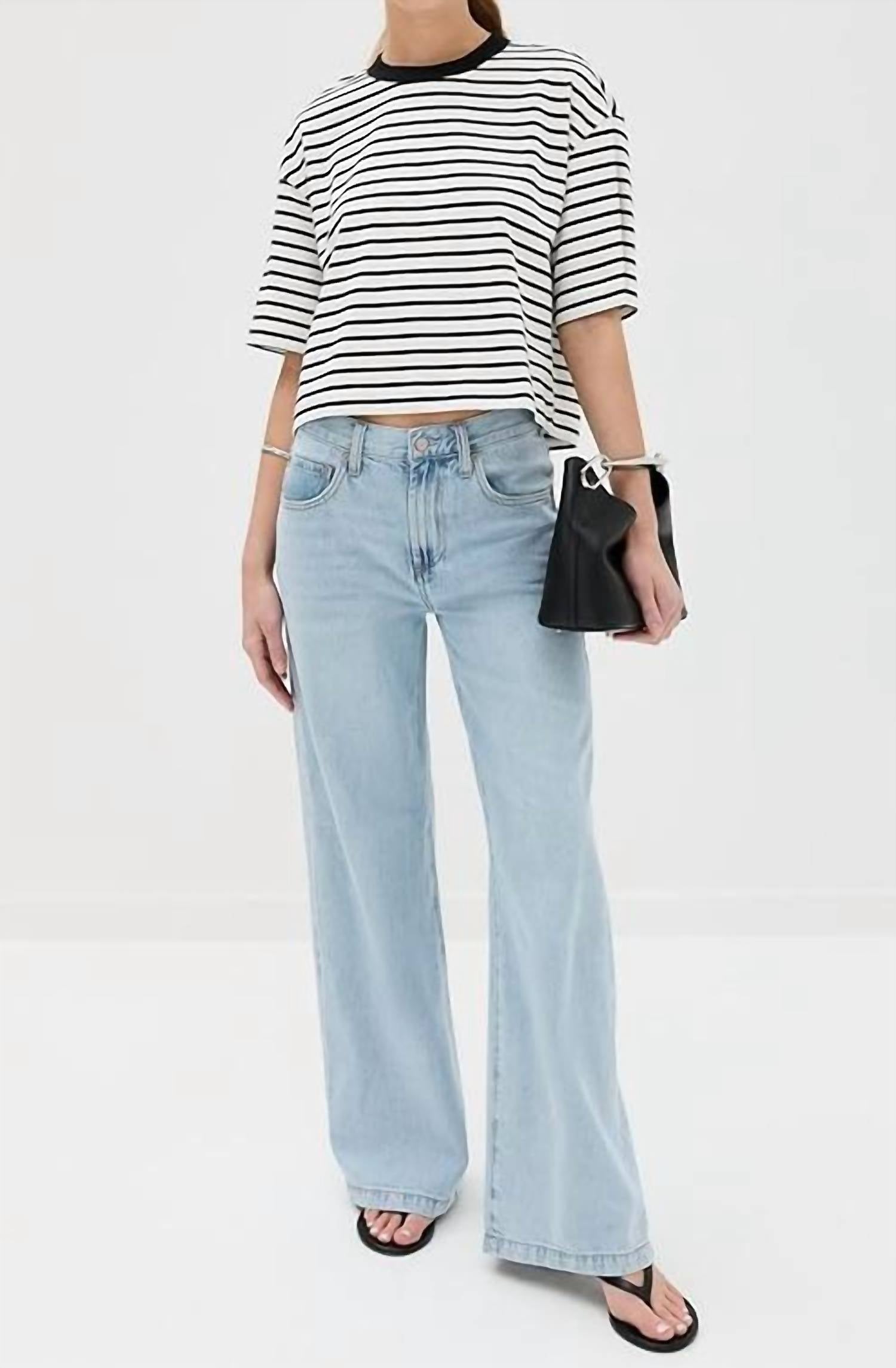 Pistola - Jadyn Low Slung Palazzo Jean