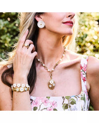 Capucine De Wulf - Women's Villandry Fleur Scalloped Cuff