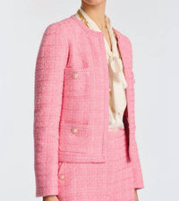 Weill - Tweed Jacket With Braid Galonnee