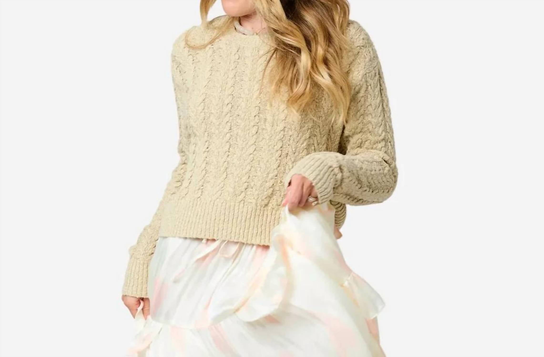 Kerri Rosenthal - Dune Long Sleeve Sweater