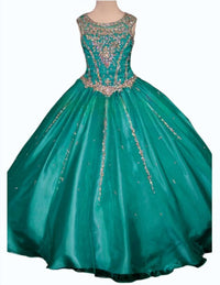 Little Rosie - Girl's Long Pageant Dress