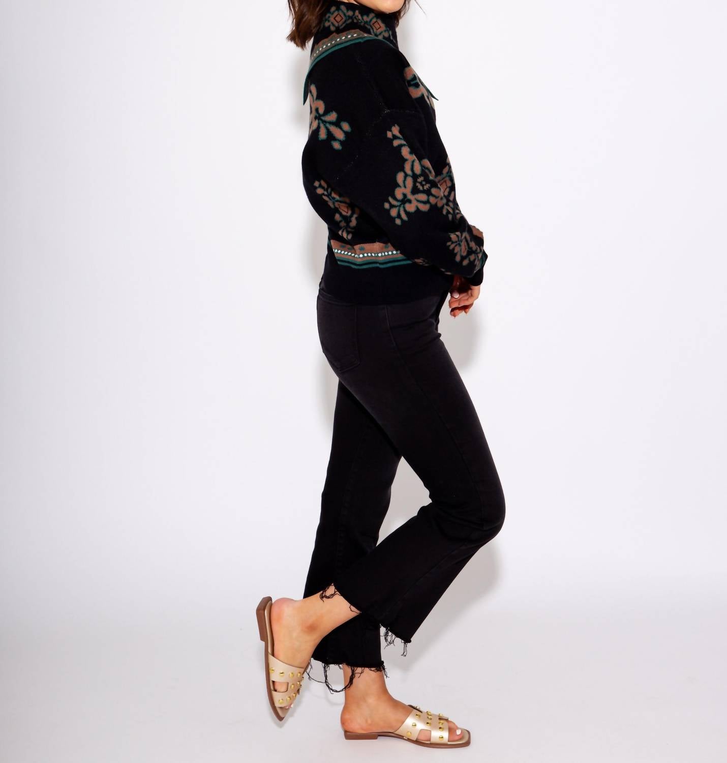 Thml - Modern Muse Abstract Sweater