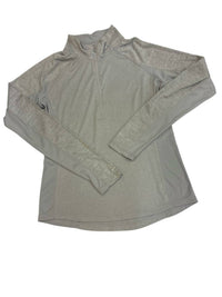 Danskin Women's Half Zip Fitted Activewear Jacket in grey - women's jacket