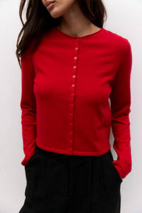 All : Row - Shea Cozy Rolled Neckline Cardigan