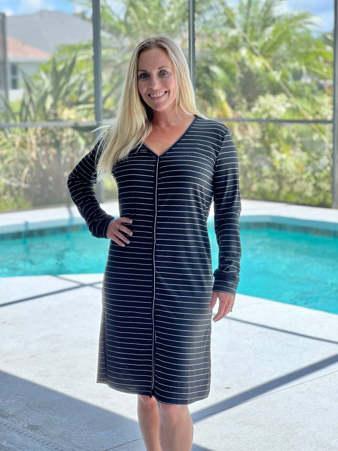 Dm Merchandising - Coastal Stripes Cardigan