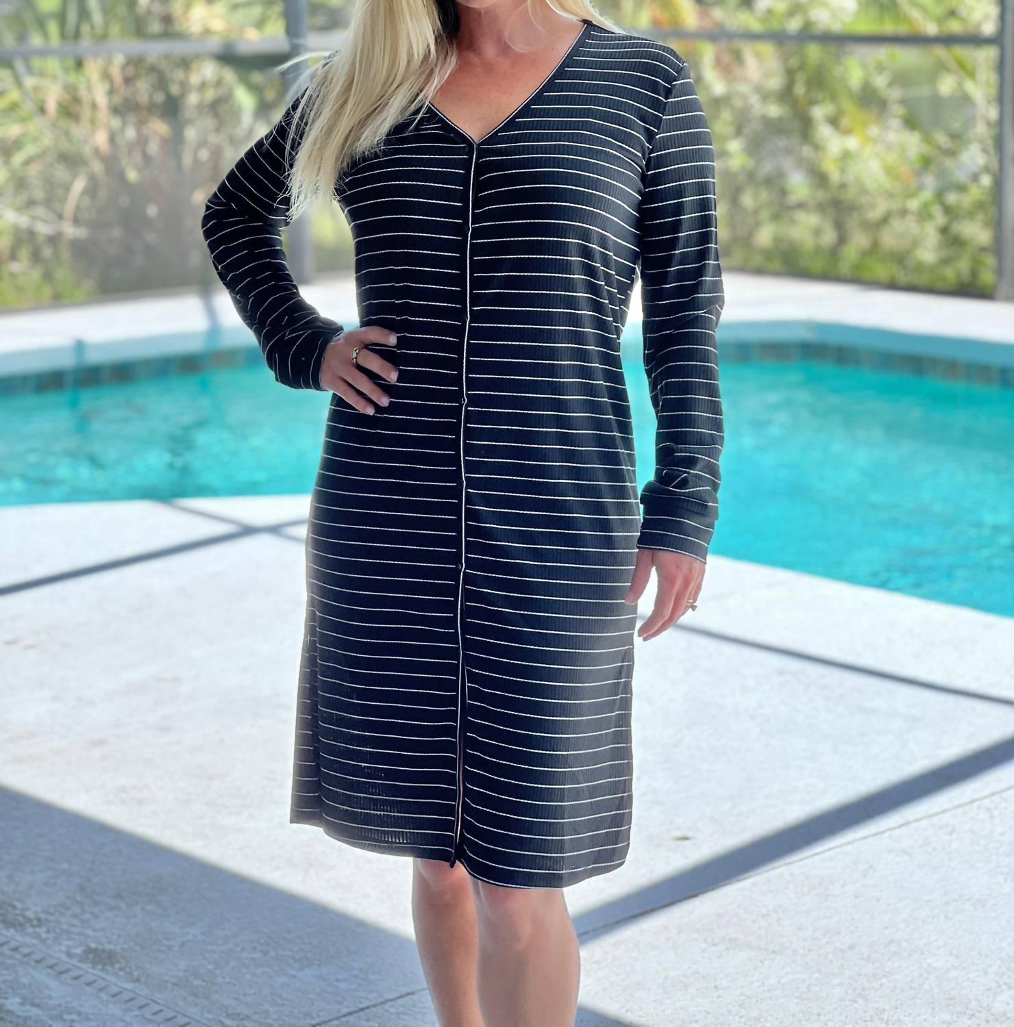 Dm Merchandising - Coastal Stripes Cardigan