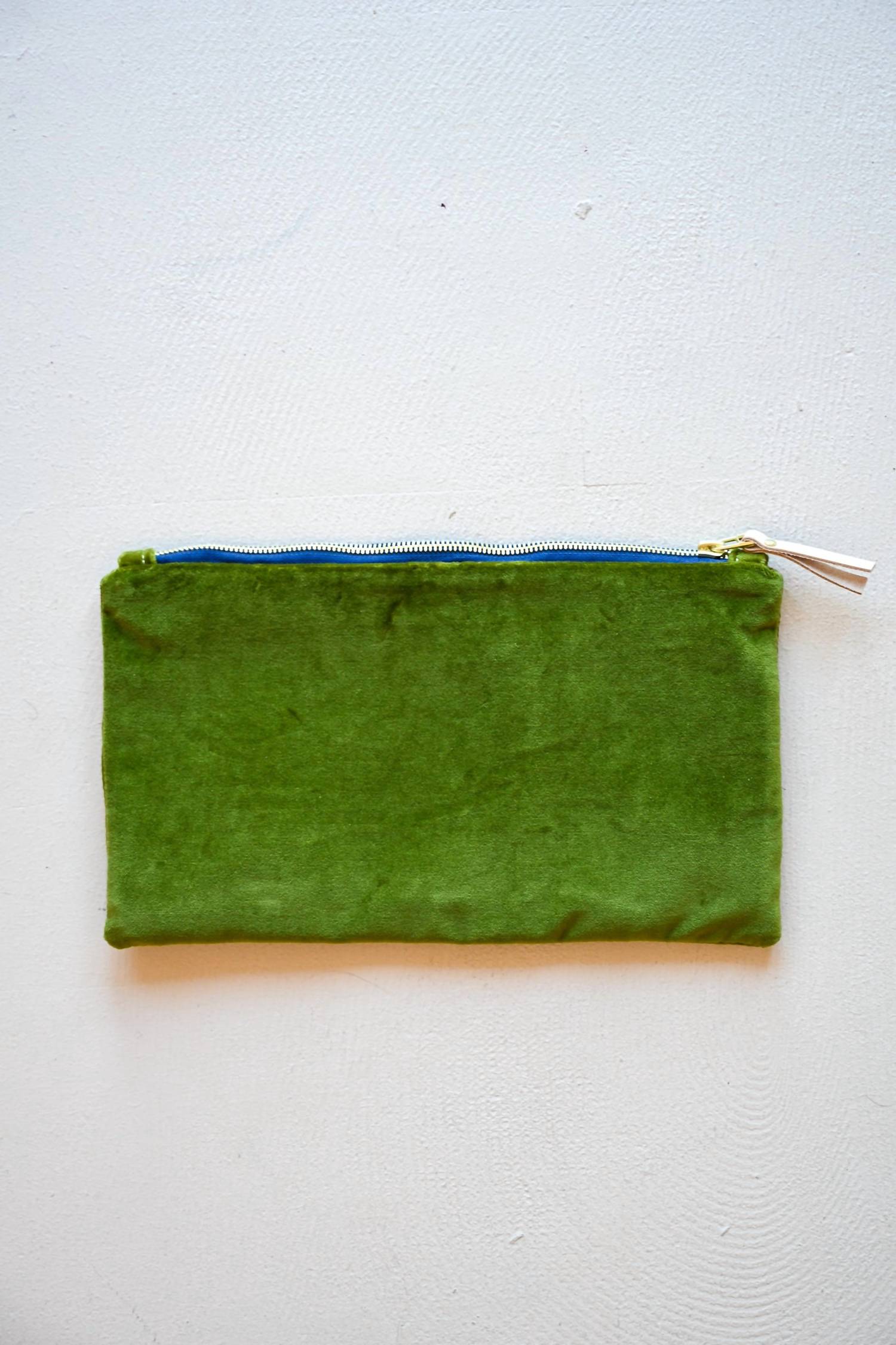 Erin Flett - Women's Velvet Clutch Bag