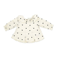 Rose Textiles - Girl's Scattered Hearts Pant Three Piece Set With Headband