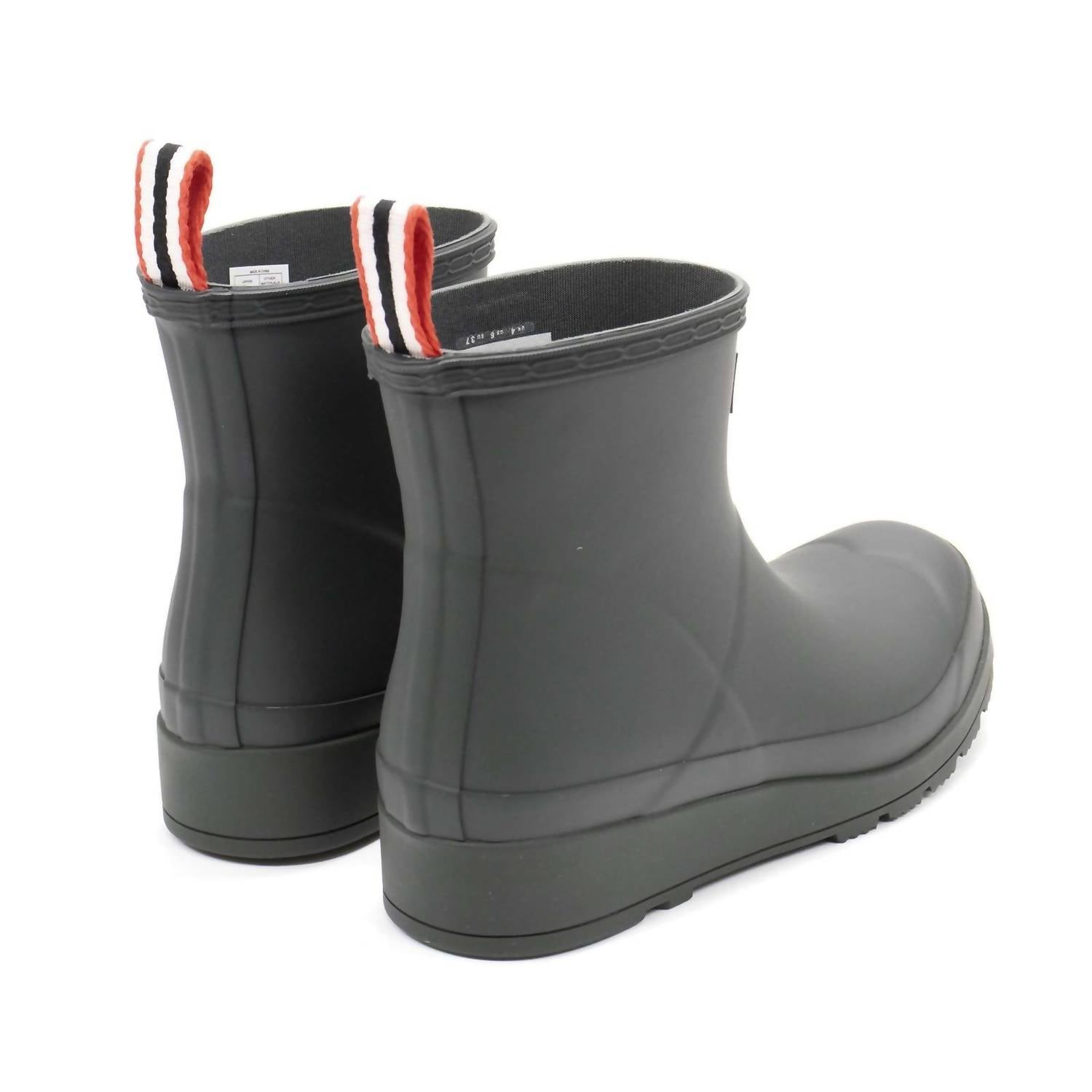 HUNTER Women's Play Short Rain Boots in arctic moss - women's shoe - alternate view