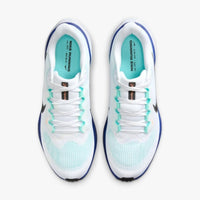 NIKE Women's Air Zoom Pegasus Road Running Shoes in white black hyper turq concord - women's shoe - view 4