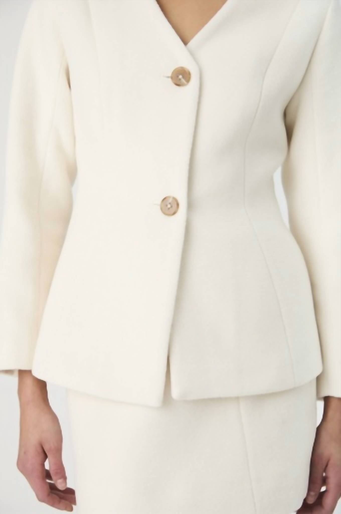 French Connection - Textured Boiled Wool Jacket