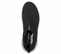 Skechers Women's Go Walk Arch Fit Shoes in black white - women's shoe - view 4