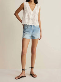 Z Supply - Darcy Eyelet Top