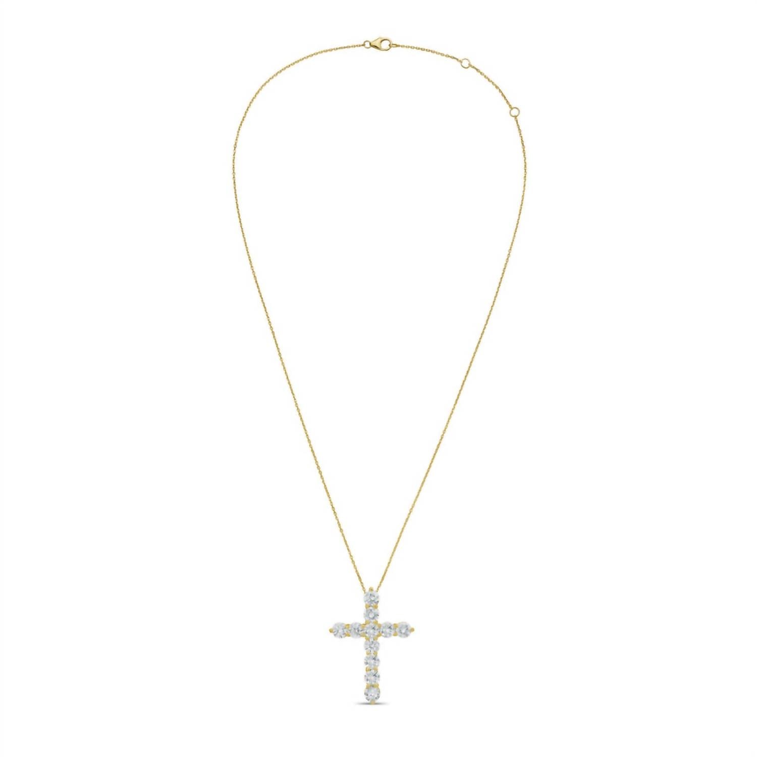 Diana M Jewels - Women's Round Lab-Grown Diamond Pendant Necklace (2.00 Ct) - Classic