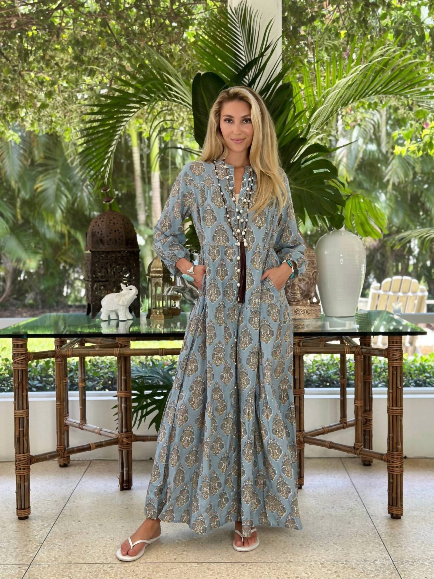 Just Darviny - Boho Long Maxi Dress