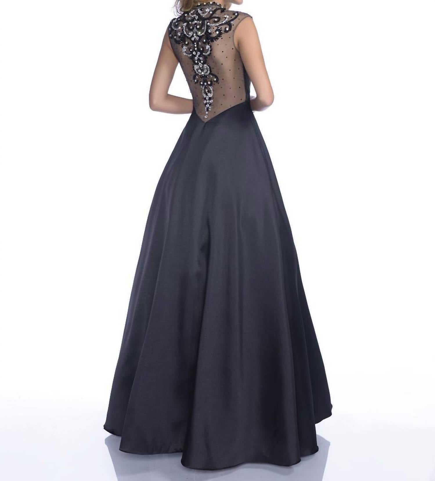Karishma Creations - Mock Neck Sleeveless Maxi Dress
