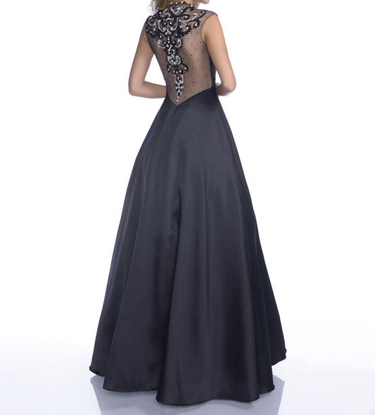 Karishma Creations - Mock Neck Sleeveless Maxi Dress