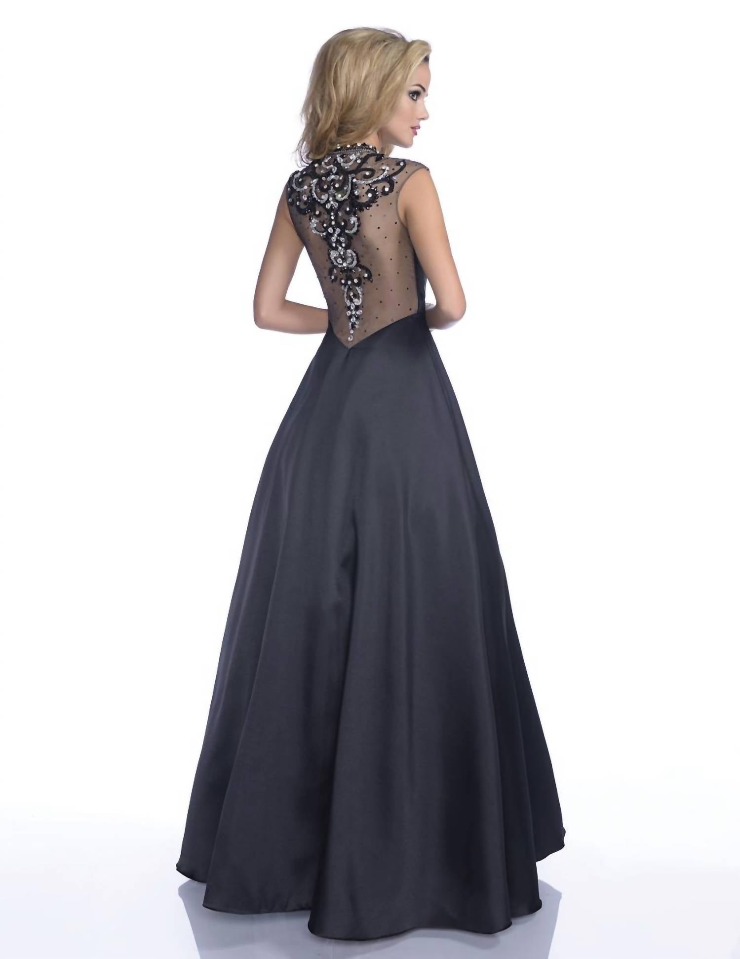 Karishma Creations - Mock Neck Sleeveless Maxi Dress