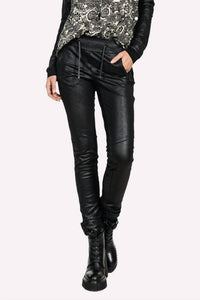 Beate Heymann Classic Straight Jogger in black - women's pants