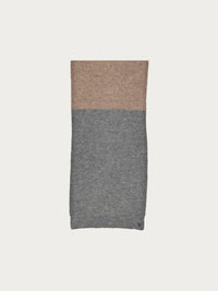 V. Fraas - Knitted Scarf With Block Stripes