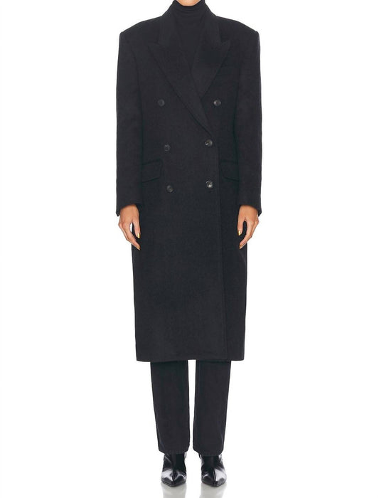 Nili Lotan - Edmont Double Breasted Long Coat