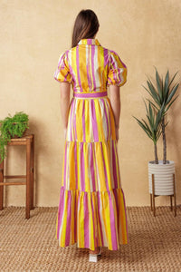 Flying Tomato - Soiree Sweetness Poplin Maxi Dress