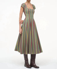 Staud - Wells Short Sleeved Dress