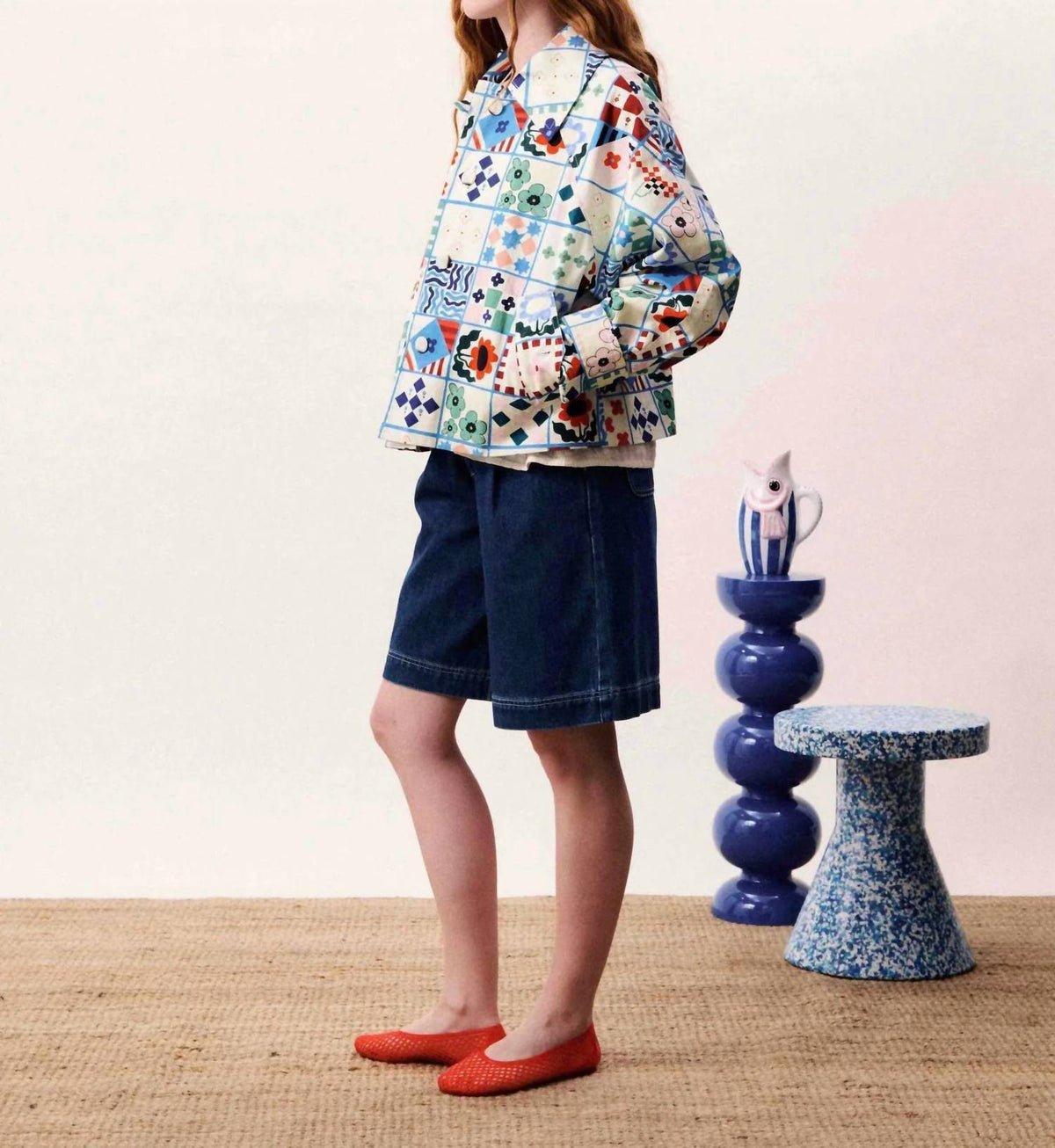 Frnch - Zizania Print Jacket