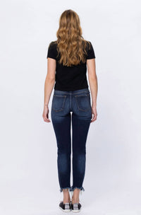 Judy Blue - Mid Rise Destroyed Slim Fit Jeans