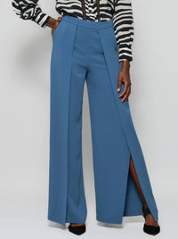 Solgo Atelier - Dina Wide Leg Crepe Pants