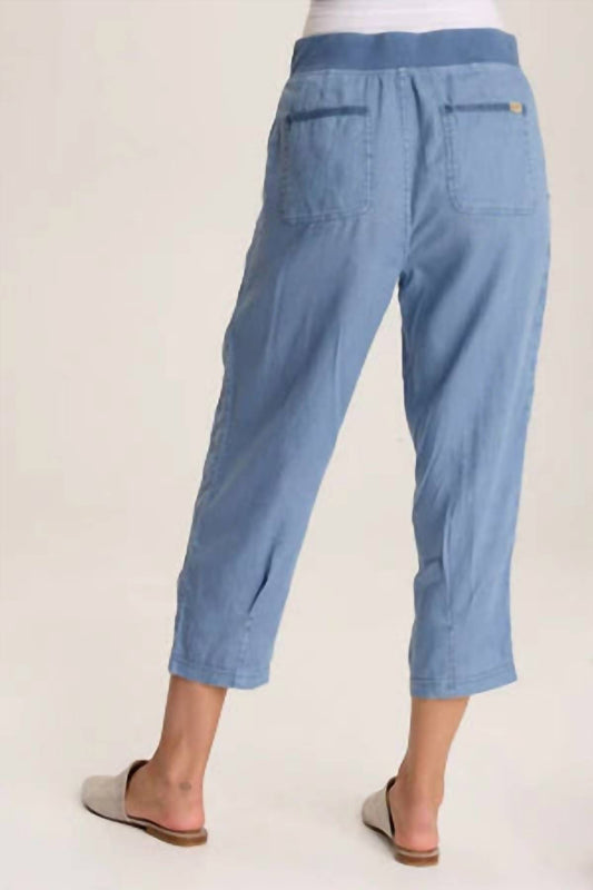 Xcvi - Camden Linen Tapered Crop Pant
