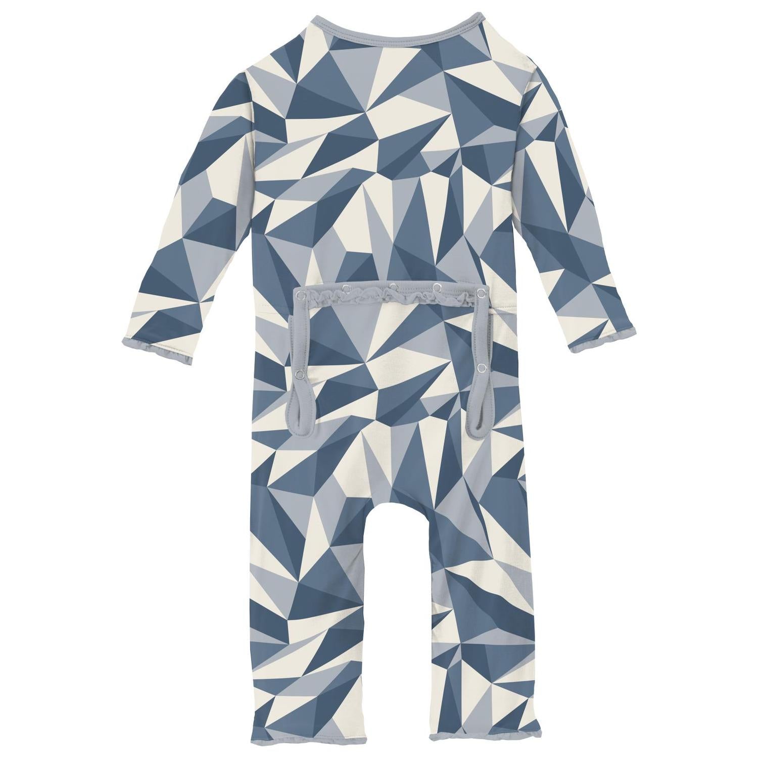 Kickee - Kids' Muffin Ruffle Coverall with Snaps