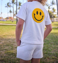 Lola + The Boys - Kid's Smiley Checkered Set