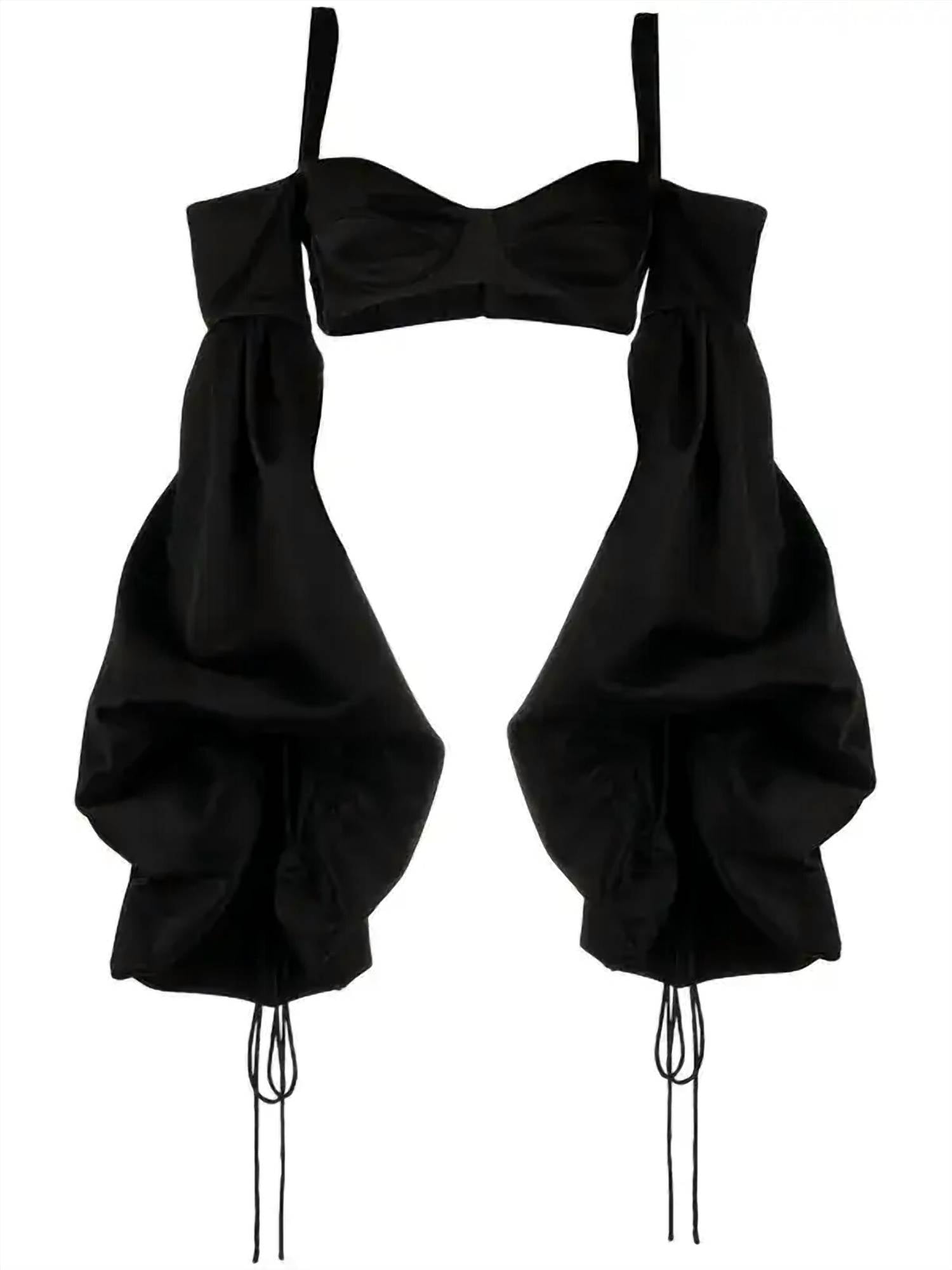 Del Core - Pre-Loved Drop Shoulder Crop Top