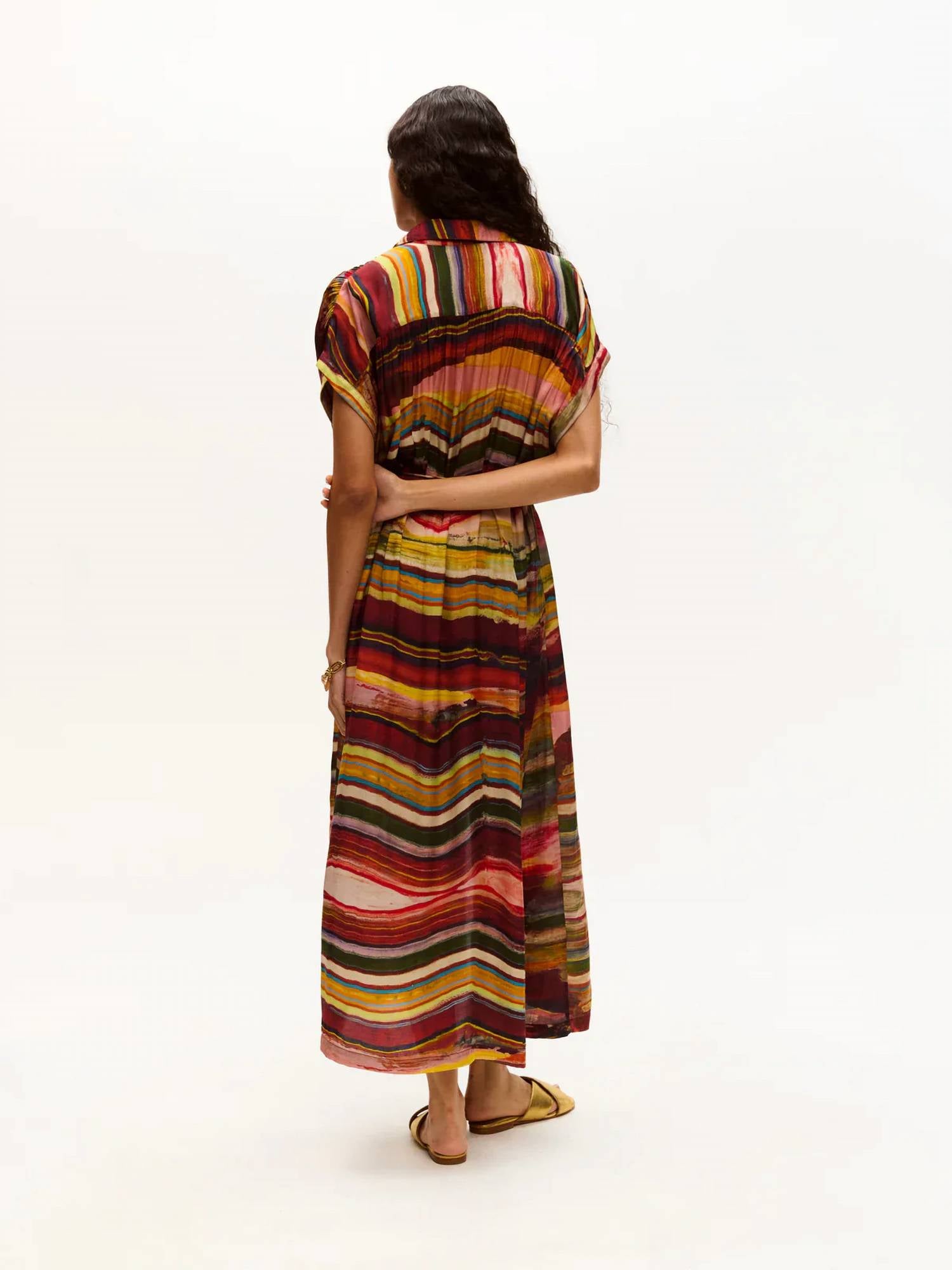 Carolina K - Valerie Kaftan Midi Dress