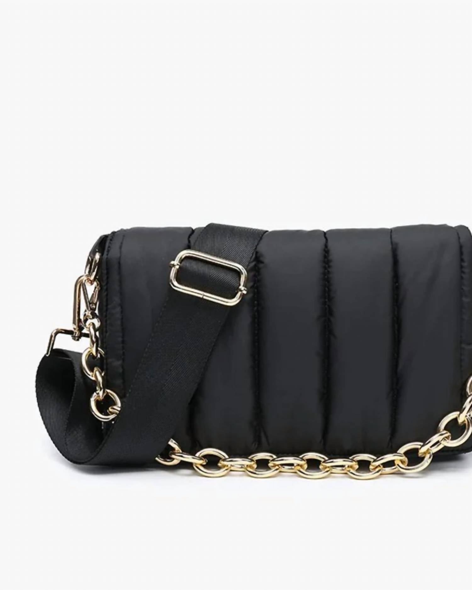 Jen & Co. - Women's Lala Quilted Chain Crossbody Purse