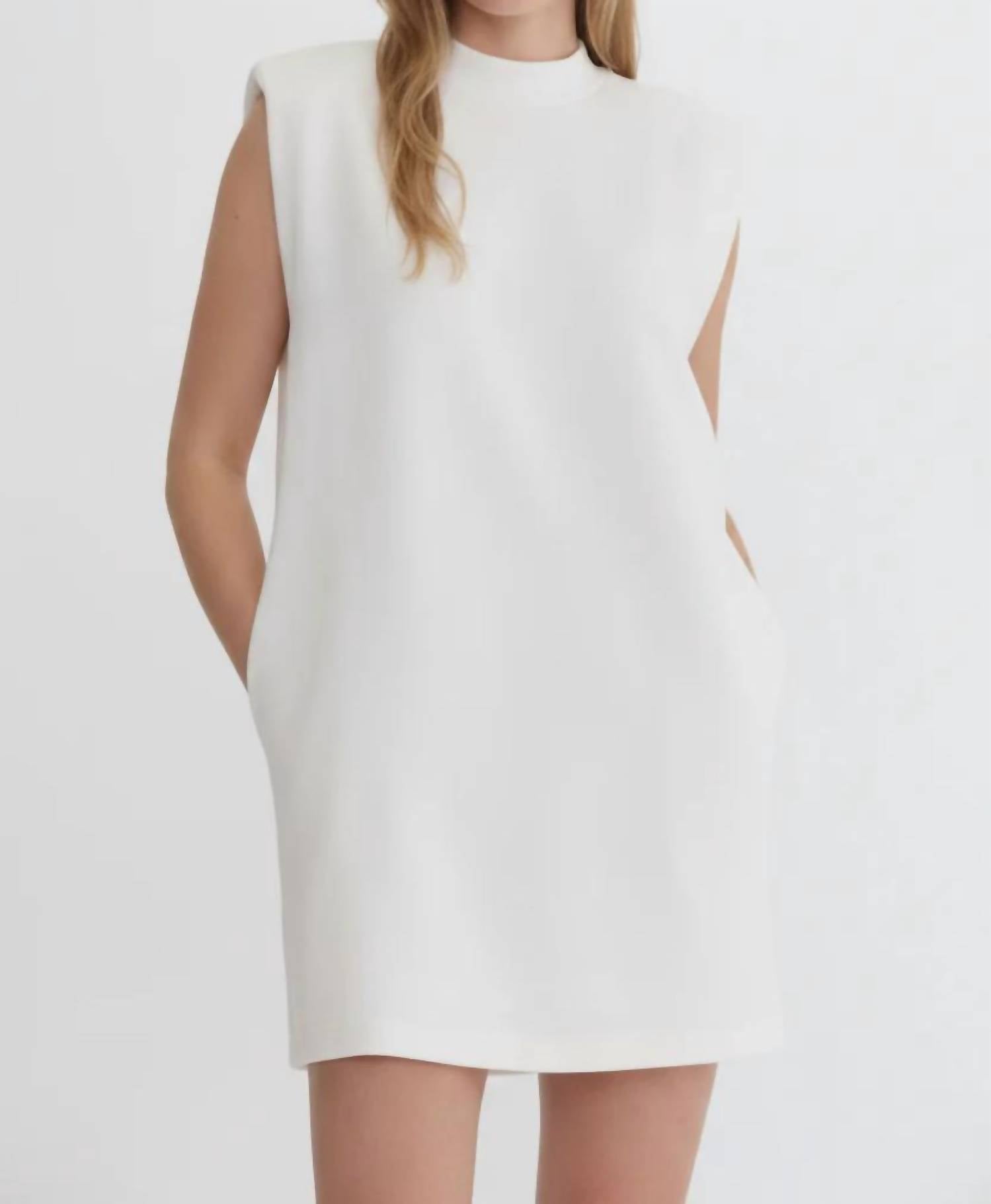 She + Sky - Modern Muse Sleeveless Shift Dress
