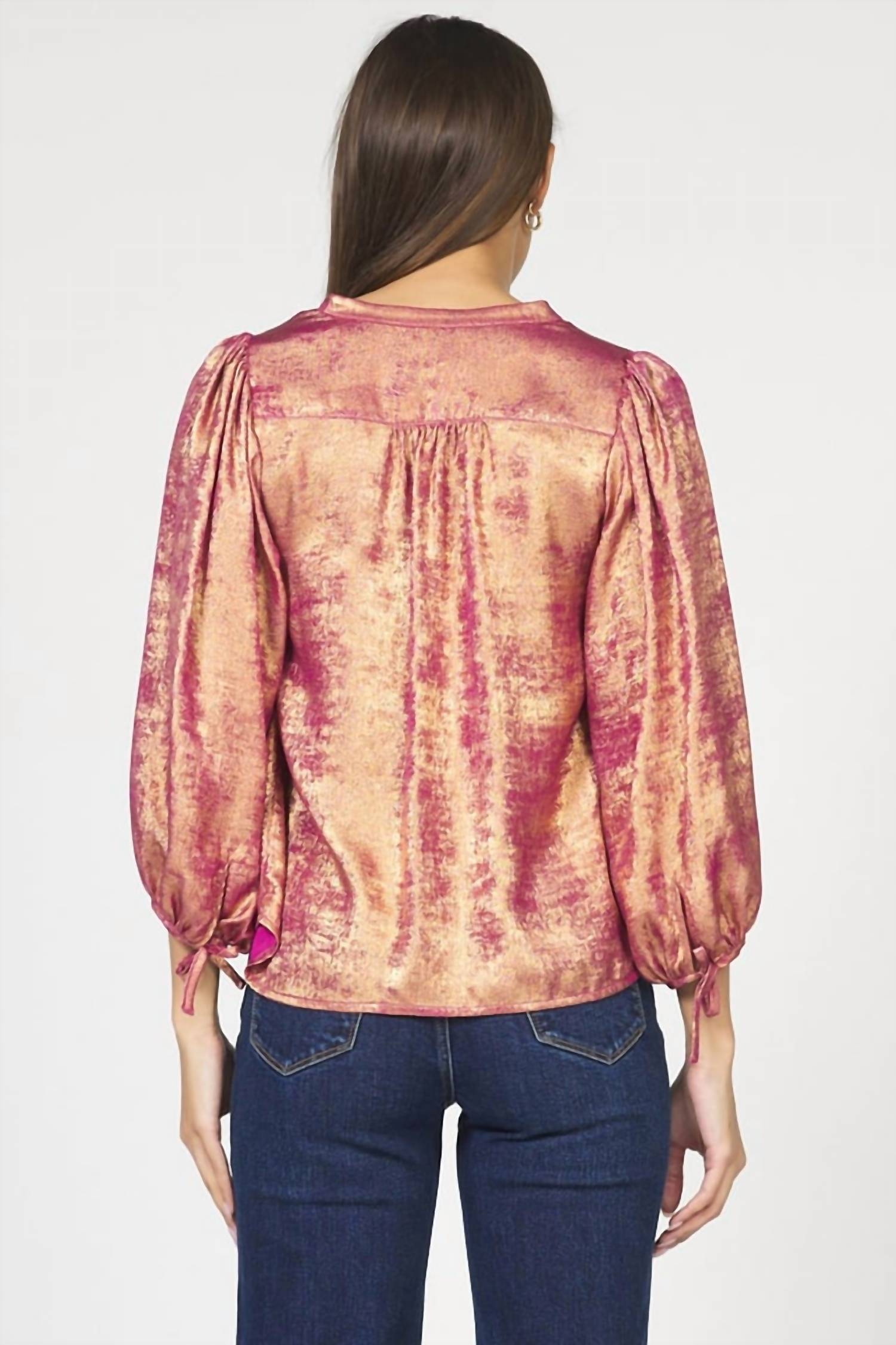 Dear John Denim - Margot Puff Sleeves Blouse