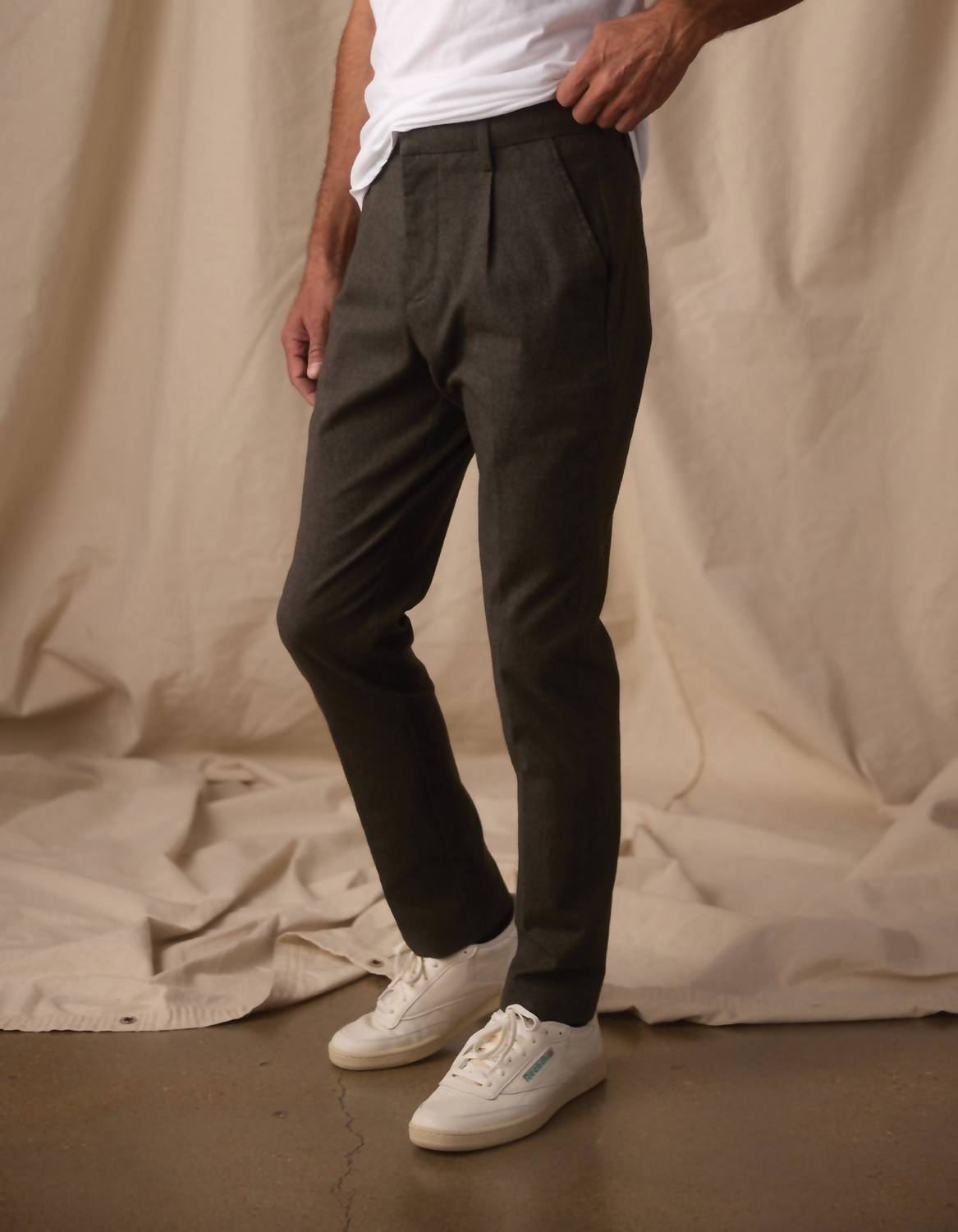 The Normal Brand - Straight Leg Solid Pants