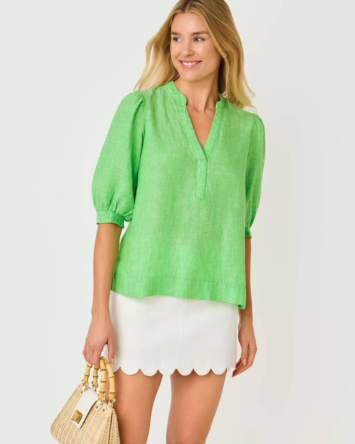 Lilly Pulitzer - MIALEIGH LINEN TOP