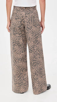 Z Supply - Marli Denim Leapord Pants
