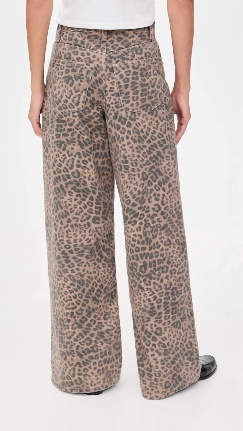 Z Supply - Marli Denim Leapord Pants