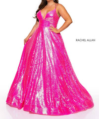 Rachel Allan - V Neck Maxi Dress
