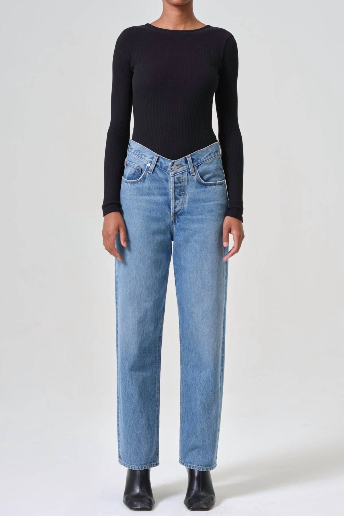 Agolde - V-waist Baggy Jeans