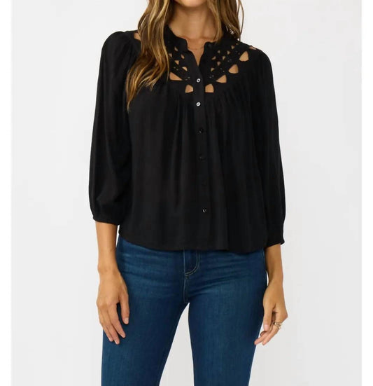 Lovestitch - Orlena Cutout Blouse