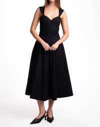 Beatrice .B - Wide Strap Timeless Midi Dress