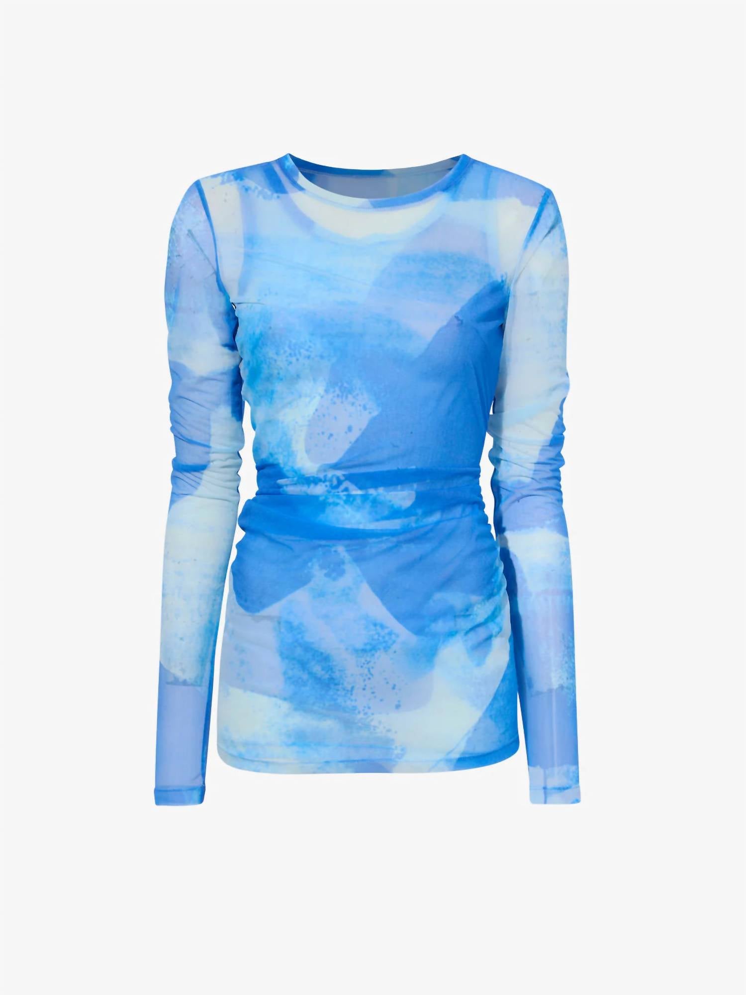 Proenza Schouler - Amber Printed Nylon Jersey Top