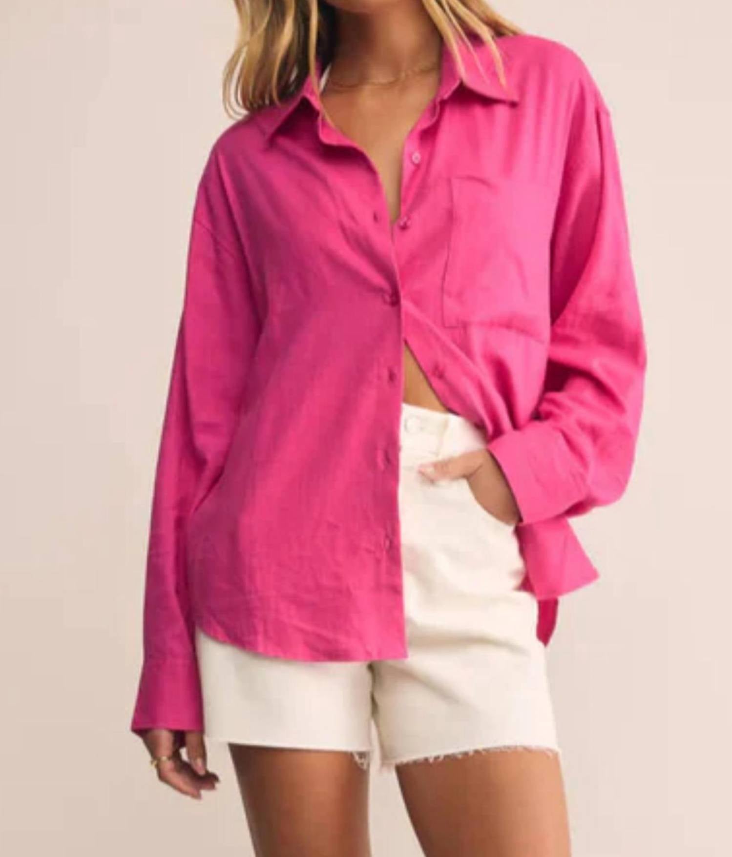 Scout - Alfie Linen Button Up Shirt