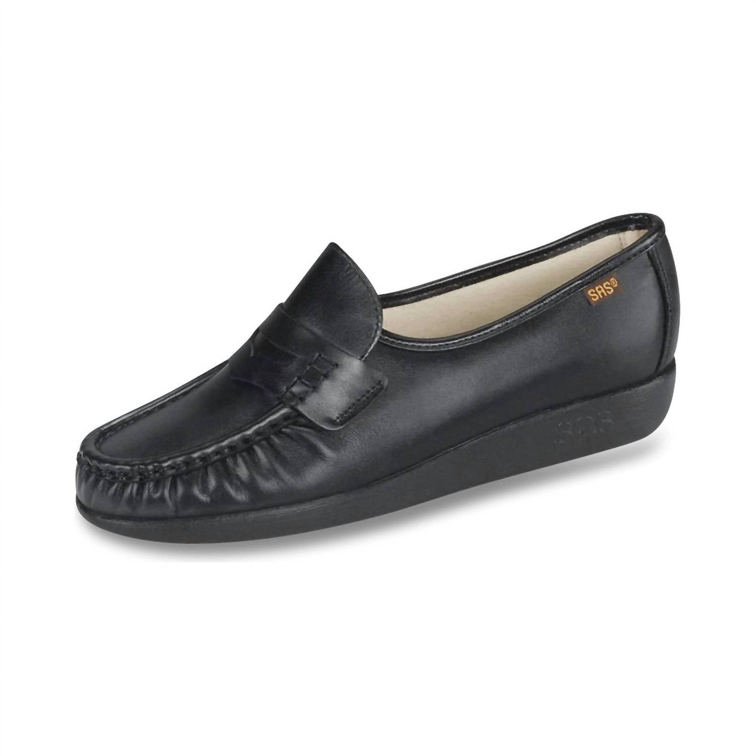 Sas - Women's Classic Penny Loafer Wedged Shoes